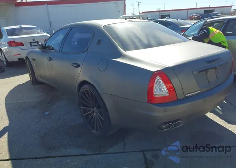 2005 Maserati Quattroporte из США, поврежденный, VIN ZAMCE39AX50017659